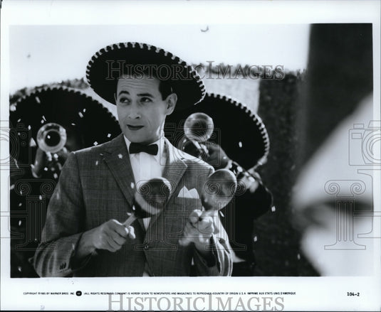 1985 Press Photo Pee Wee's Big Adventure - Historic Images
