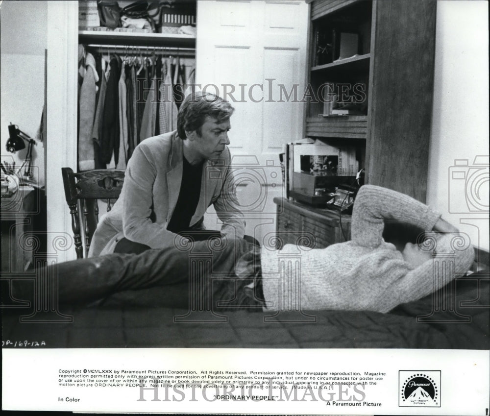 1980 Press Photo Scene from Ordinary People - Historic Images