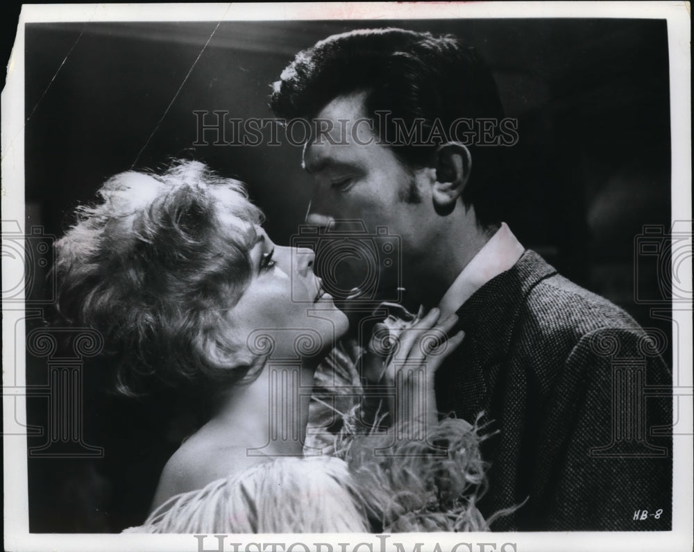 1964 Kim Novak & Laurence Harvey in Of Human Bondage-Historic Images