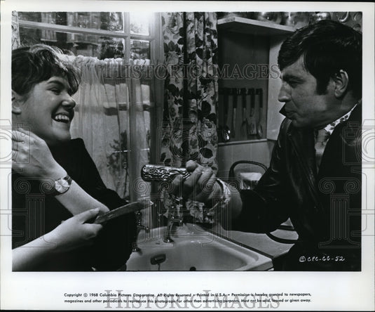 1968 Press Photo Lynn Redgrave & Alan Bates in Georgy Girl - Historic Images