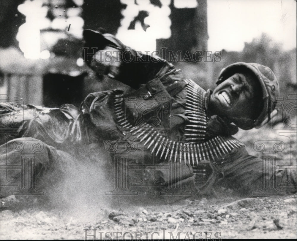 1987 Press Photo Full Metal Jacket - Historic Images