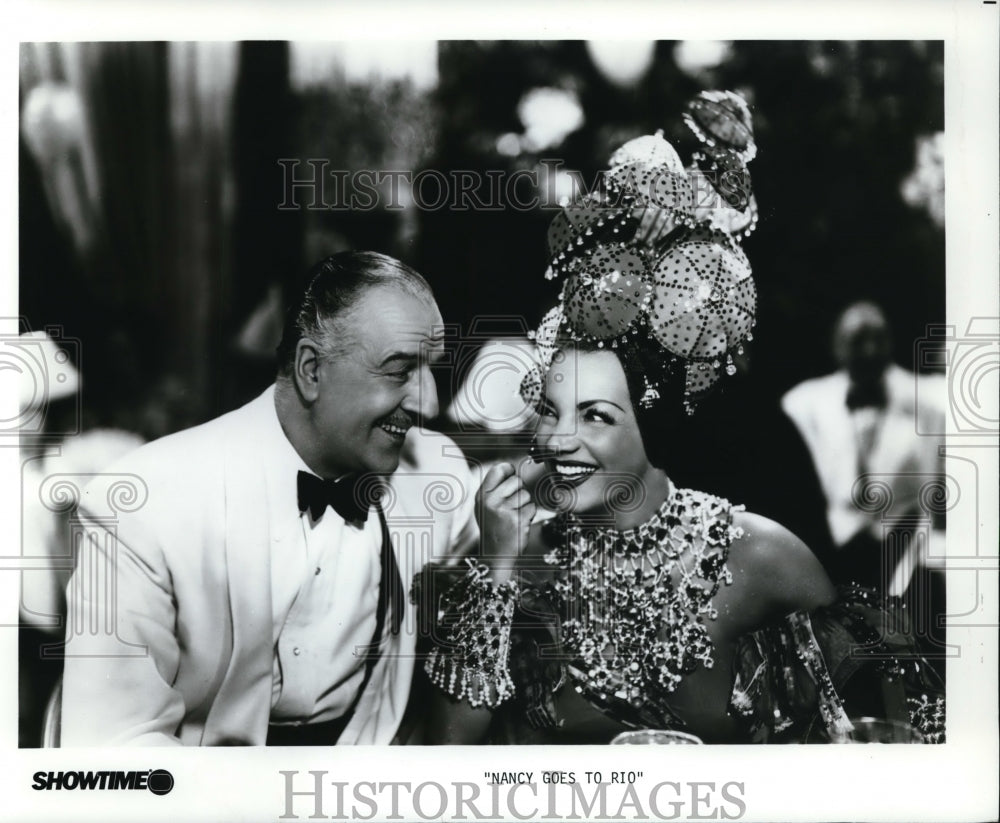 1986 Press Photo Scene From Nancy Goes to Rio - Historic Images