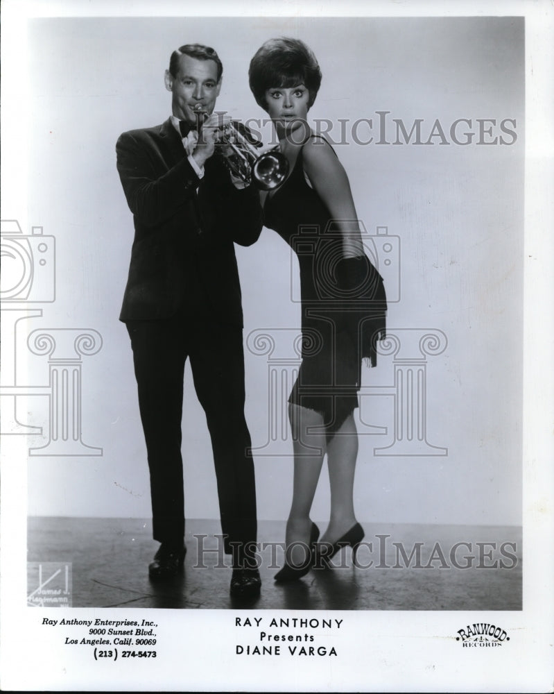 1969, Ray Anthony And Diane Varga, Entertainers - cvp80891 - Historic Images