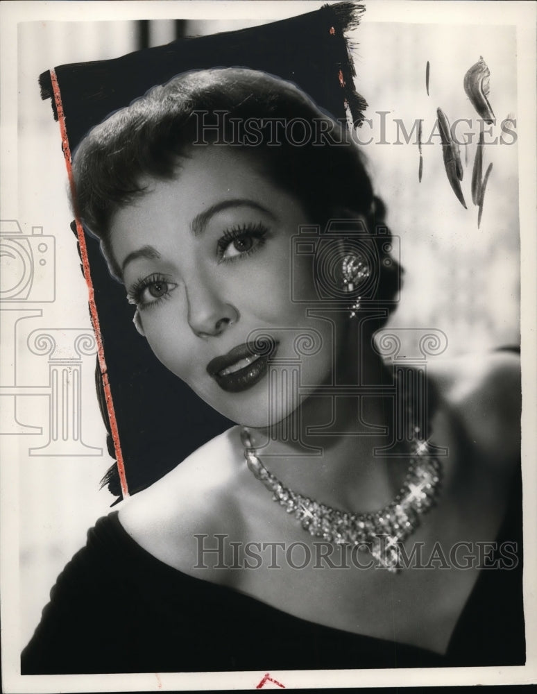 1956, Actress Loretta Young - cvp81093 - Historic Images