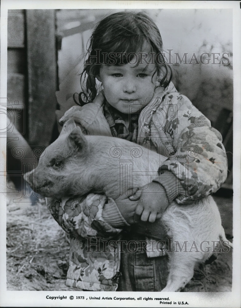 1974 Press Photo Helen Harmon In Where The Lillies Bloom - cvp81348 - Historic Images