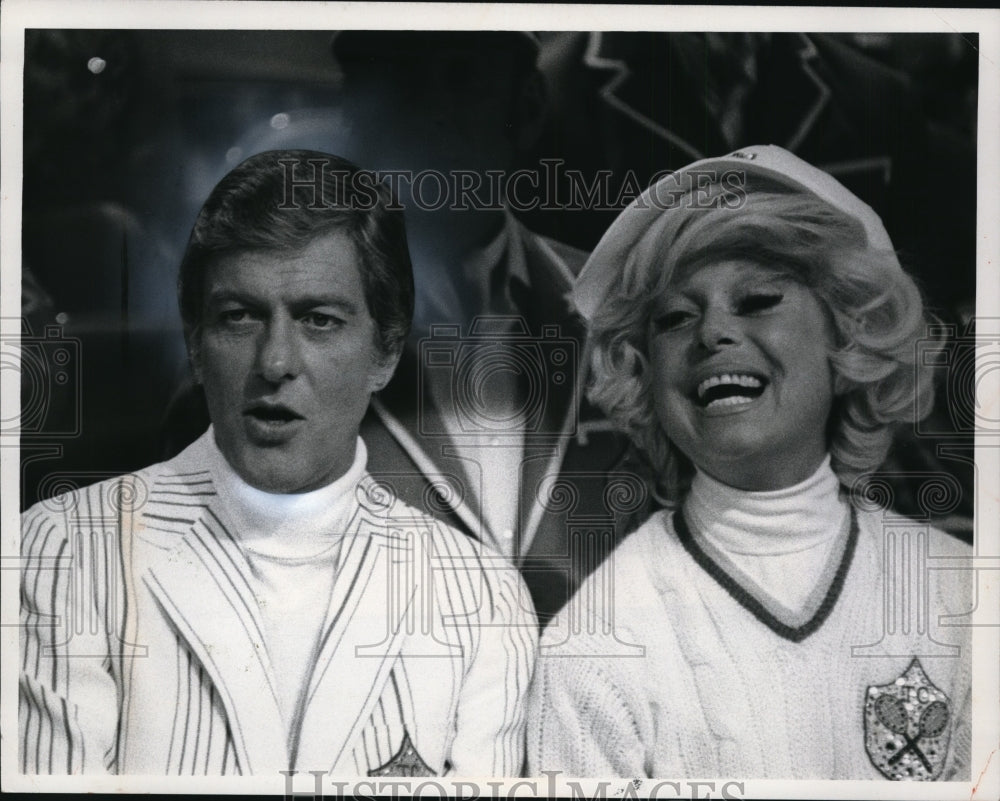 1972, Dick Van Dyke and Carol Channing on I'm A Fan! - cvp81388 - Historic Images
