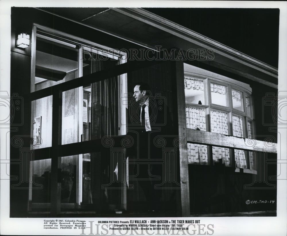 1967 Press Photo Eli Wallach in The Tiger Makes Out. - cvp81432-Historic Images