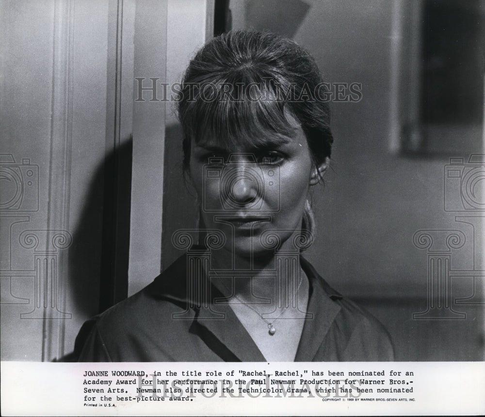 1969, Joanne Woodward in Rachel, Rachel. - cvp81467 - Historic Images