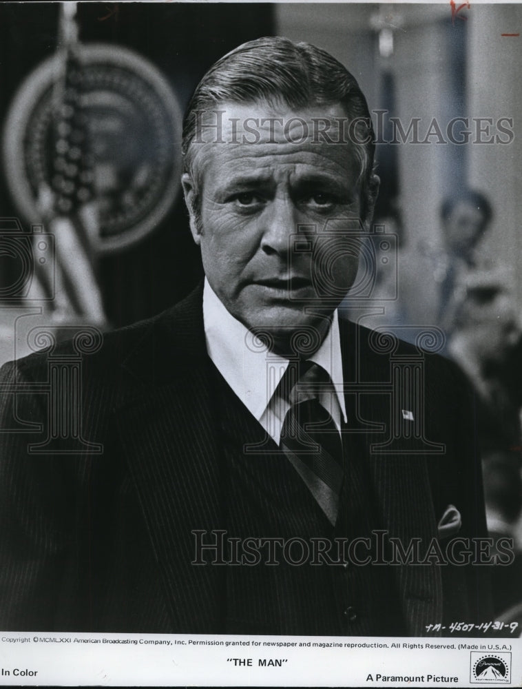 1974 Press Photo William Window stars in the movie "The Man" - cvp81765 - Historic Images