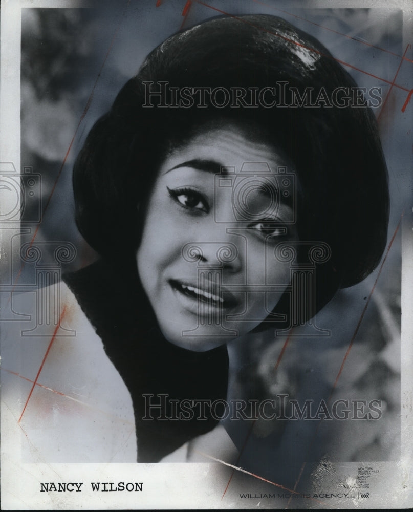1974 Press Photo Jazz singer Nancy Wilson - cvp81783 - Historic Images