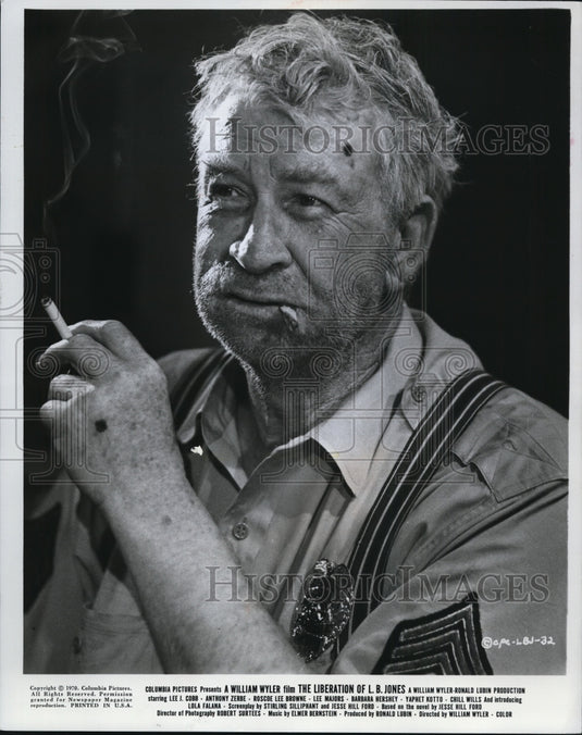 1970 Press Photo Chill Wills in The Liberation of L.B. Jones. - cvp81797 - Historic Images