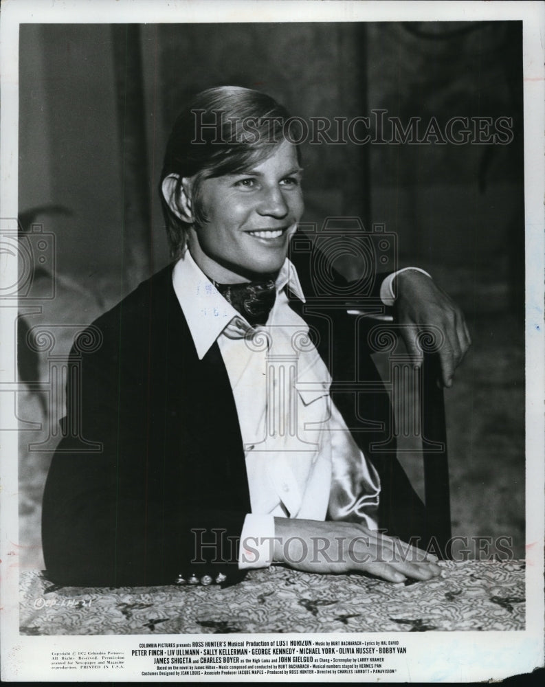 1973 Press Photo Actor Michael York in his movie "Lost Horizon" - cvp81898-Historic Images