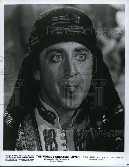 1977, Gene Wilder in The World's Greatest Lover. - cvp81920 - Historic Images