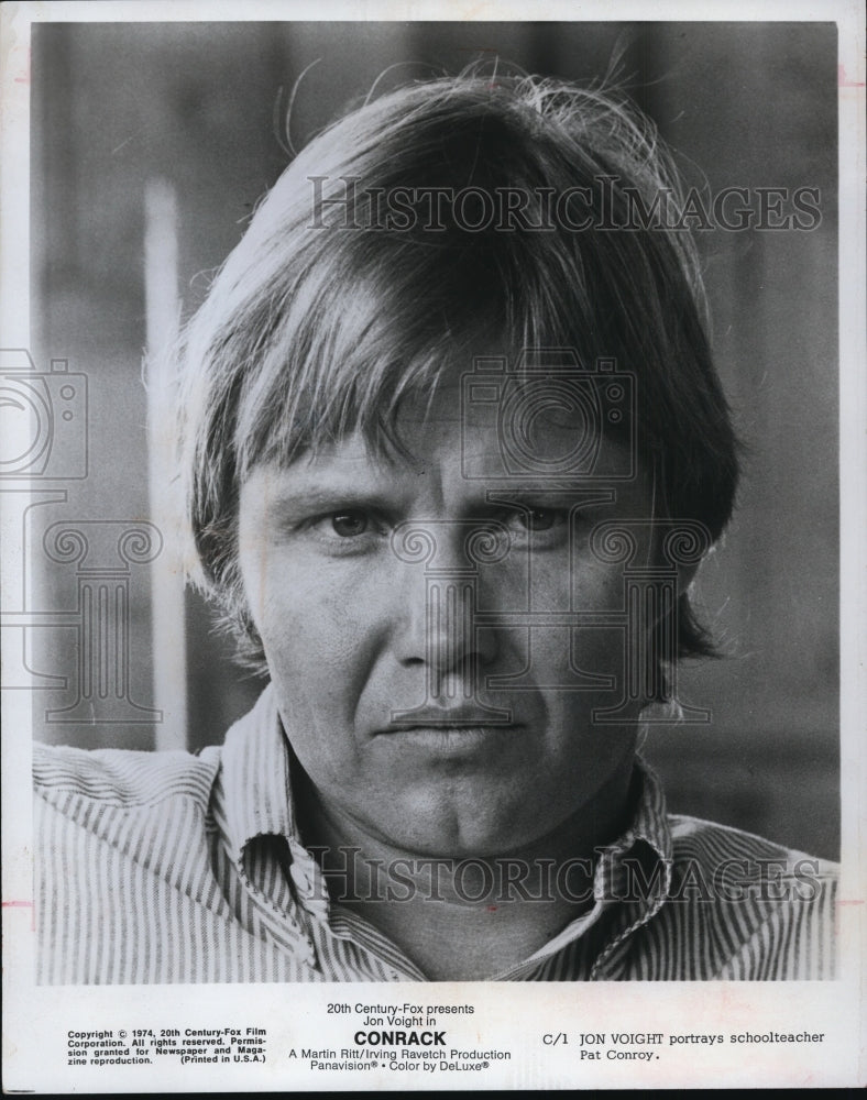 1974 Press Photo John Voight in Conrack. - cvp81956 - Historic Images