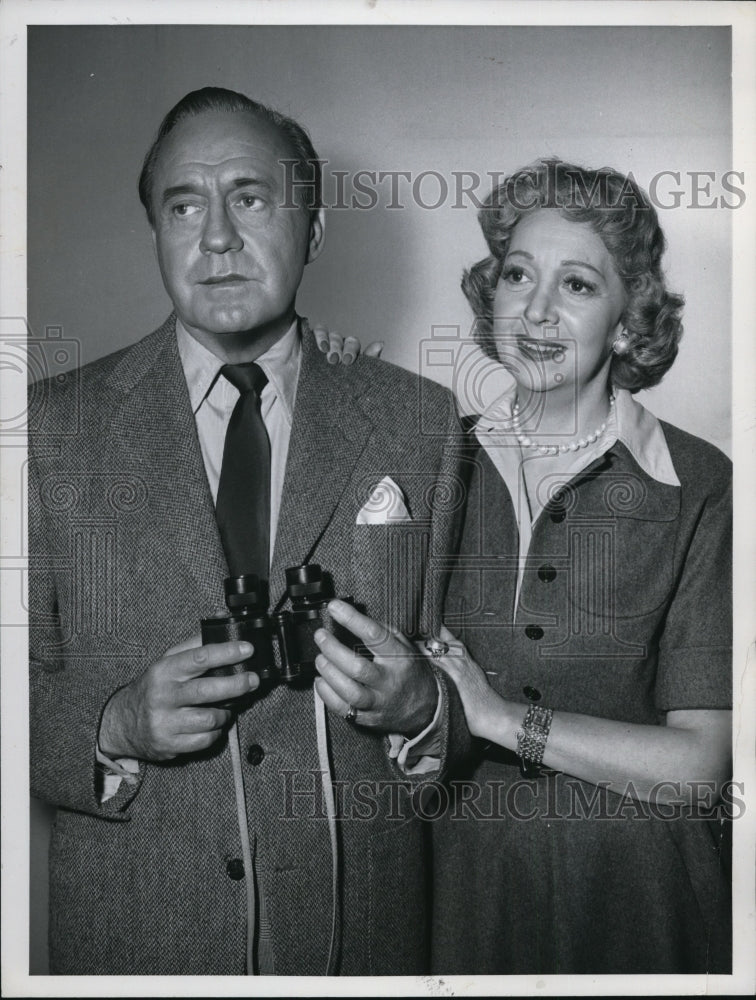 Press Photo Comedian and film actor Jack Benny and his wife - cvp82172 - Historic Images