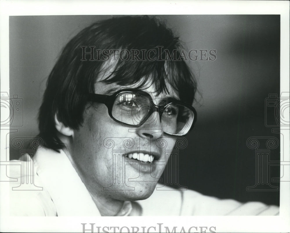 1983 Press Photo Christian Zacharias, pianist, with the Cleveland Orchestra. - Historic Images