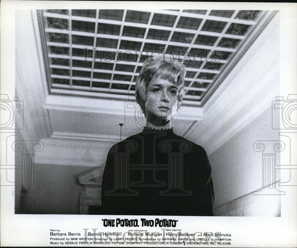 1964 Press Photo Barbara Barrie in One Potato, Two Potato. - cvp82268 - Historic Images