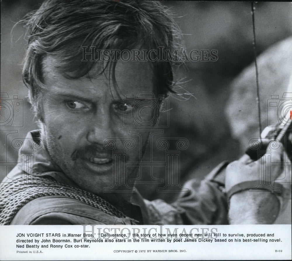 1972, Jon Voight stars in Warner Bros.,"Deliverance," - cvp82279 - Historic Images