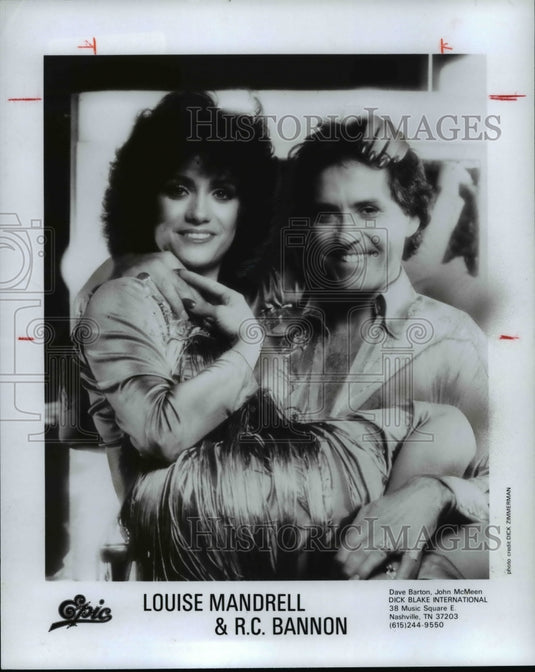 1981, Louise Mandrell & RC Bannon, Music Artists - cvp82341 - Historic Images
