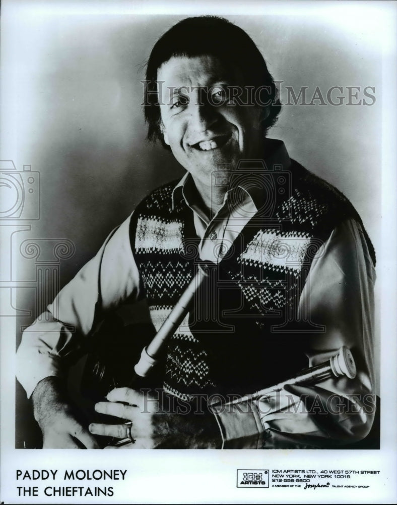 1997 Press Photo Paddy Moloney and The Chieftains - cvp82485 - Historic Images