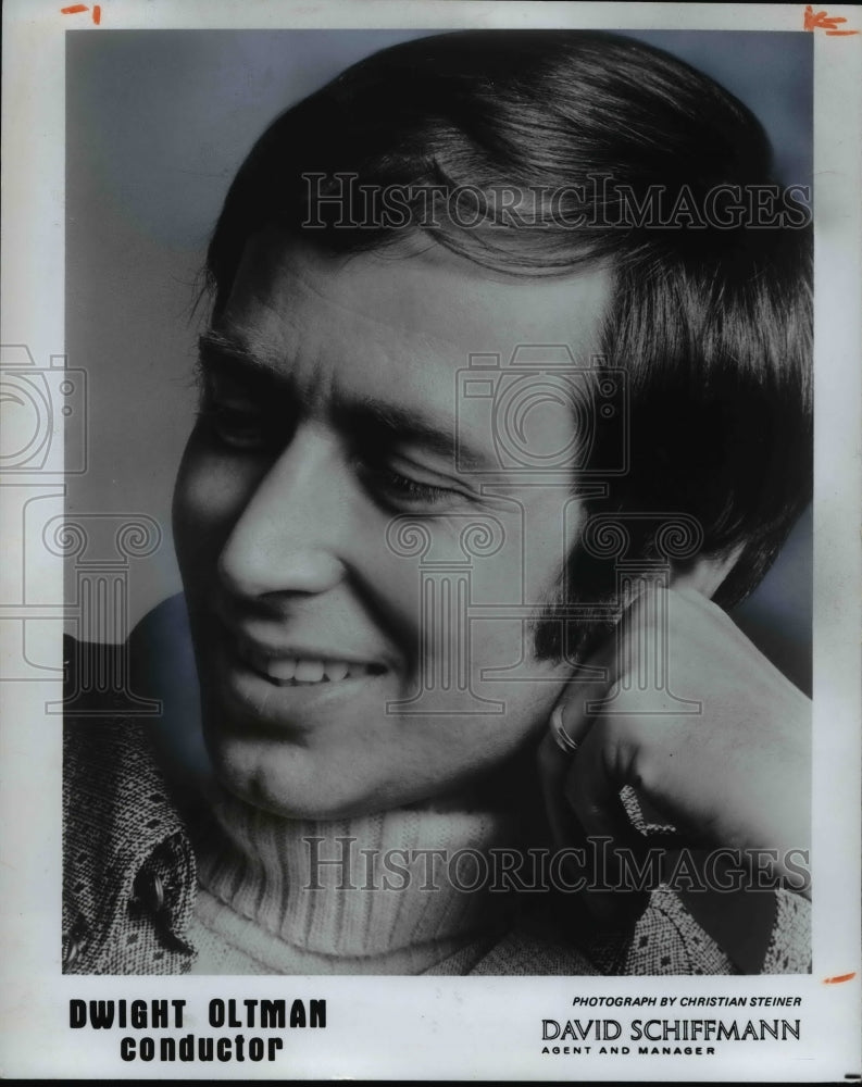 1978 Press Photo Dwight Oltman, Conductor - cvp82521 - Historic Images