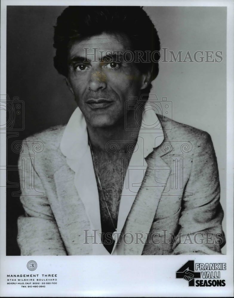 Press Photo Frankie Vallie and the Four Seasons - cvp82564 - Historic Images