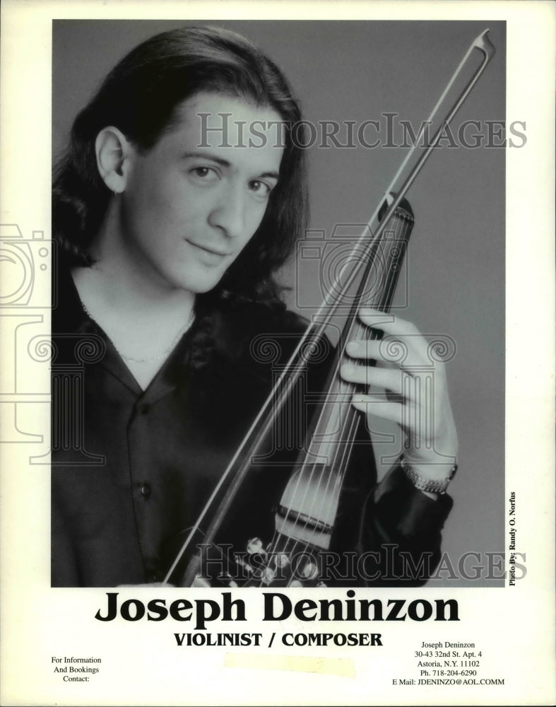 1999 Press Photo Joseph Deninzon, violinist and composer - cvp82659- Historic Images