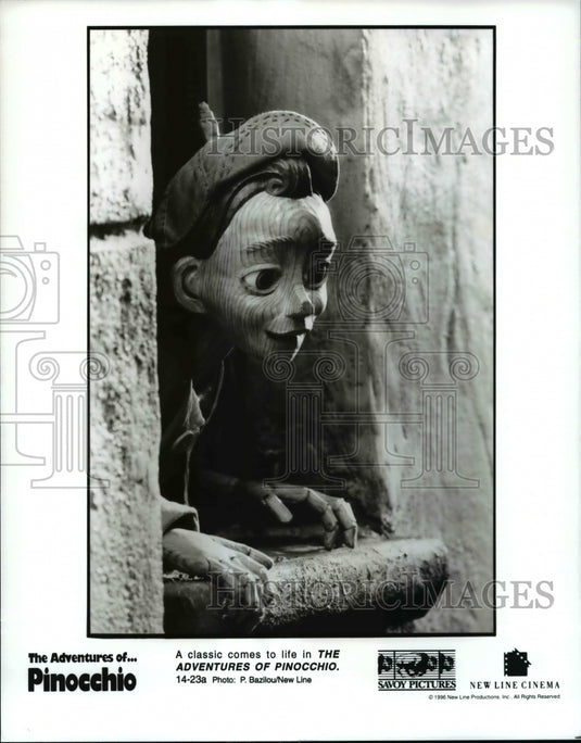 1996, A scene from The Adventures of Pinocchio. - cvp82710 - Historic Images