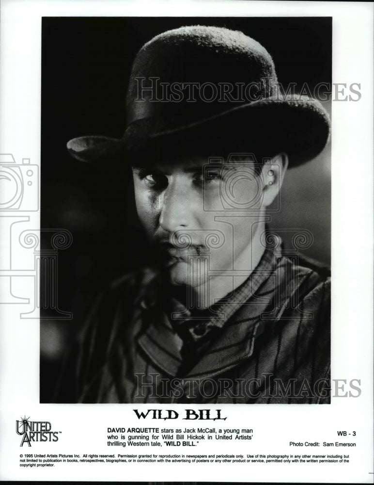 1995, David Arquette in Wild Bill. - cvp82733 - Historic Images