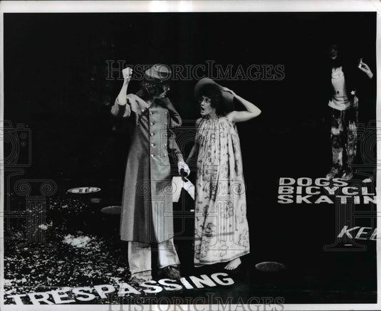 1971 Press Photo Danny Kantner and Ferne Bork in Hair. - cvp82838 - Historic Images