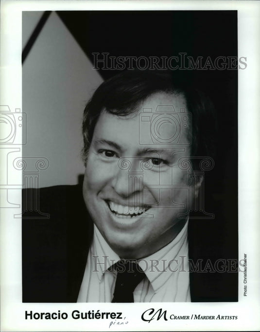 Press Photo Horacio Gutierrez, Pianist - cvp82985-Historic Images