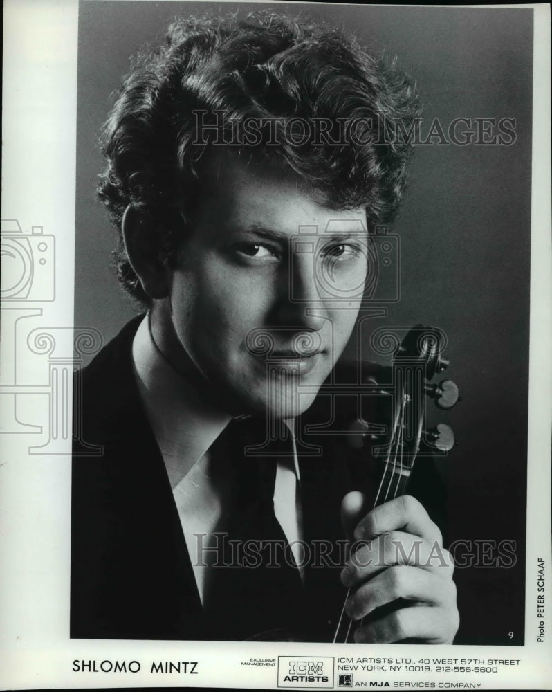 1982 Press Photo Shlomo Mintz Music Artist - cvp83006- Historic Images