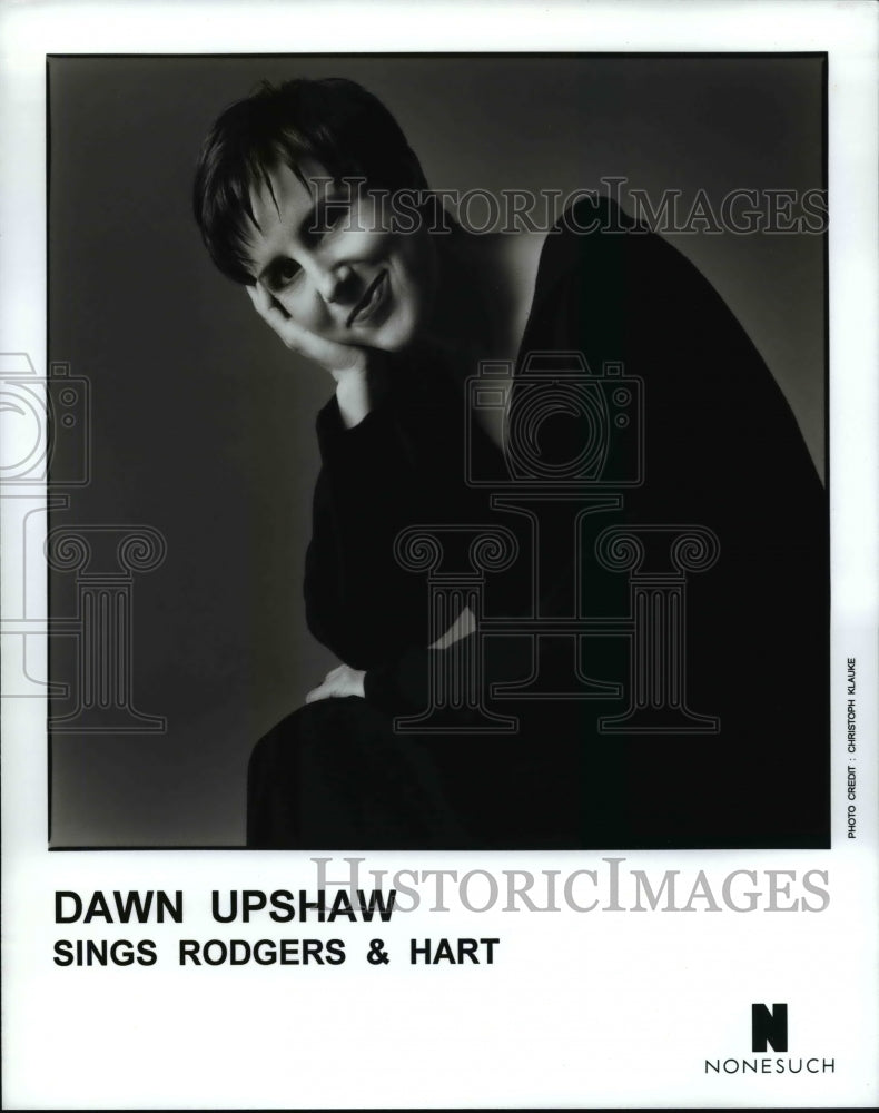 Press Photo Dawn Upshaw sings Rodgers and Hart - cvp83047 - Historic Images