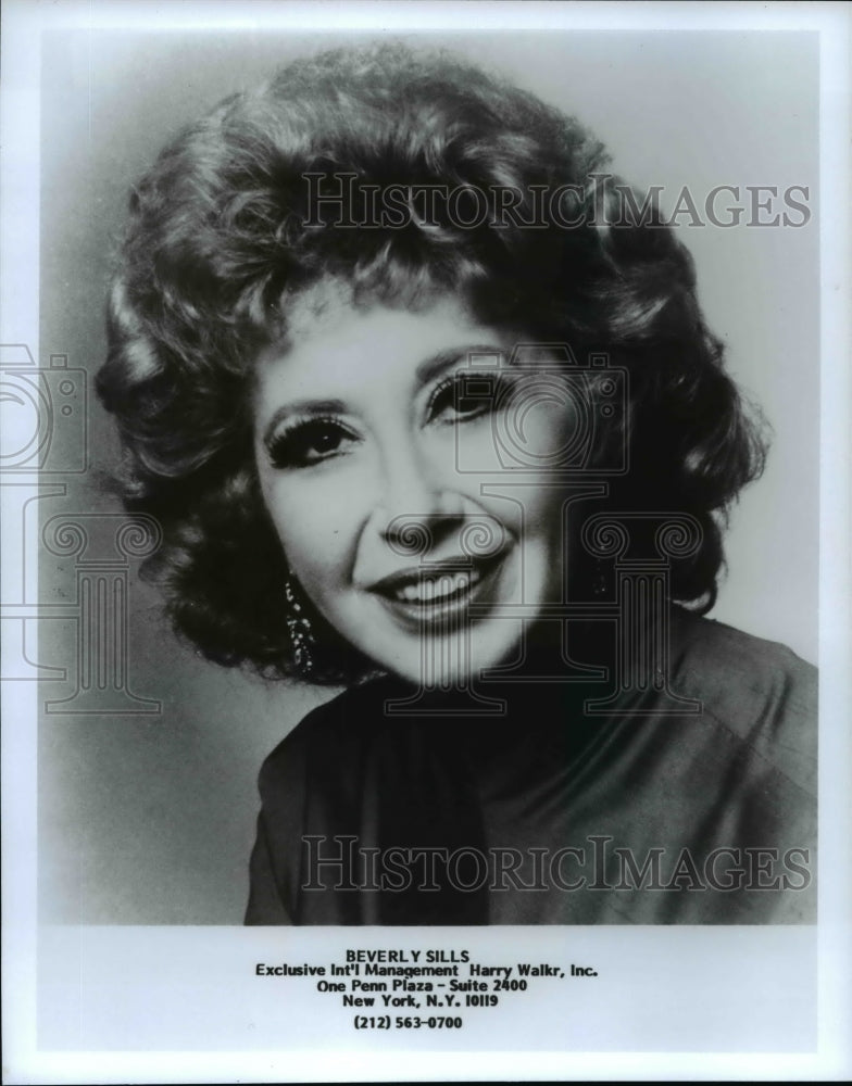 1989, Beverly Sills, Opera Singer, will deliver a keynote speech. - Historic Images