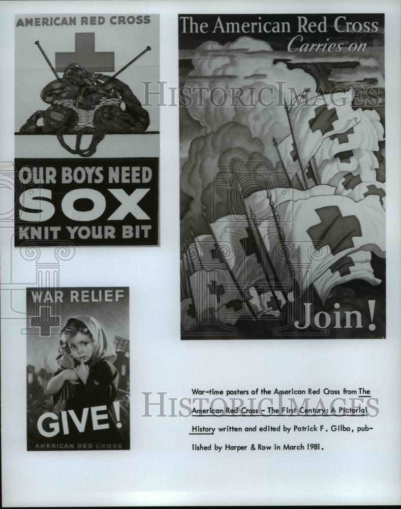 1981, Wartime posters of the American Red Cross. - cvp83202 - Historic Images