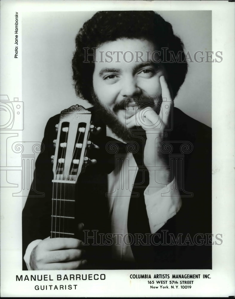1987, Classical guitarist Manuel Barrueco - cvp83259 - Historic Images