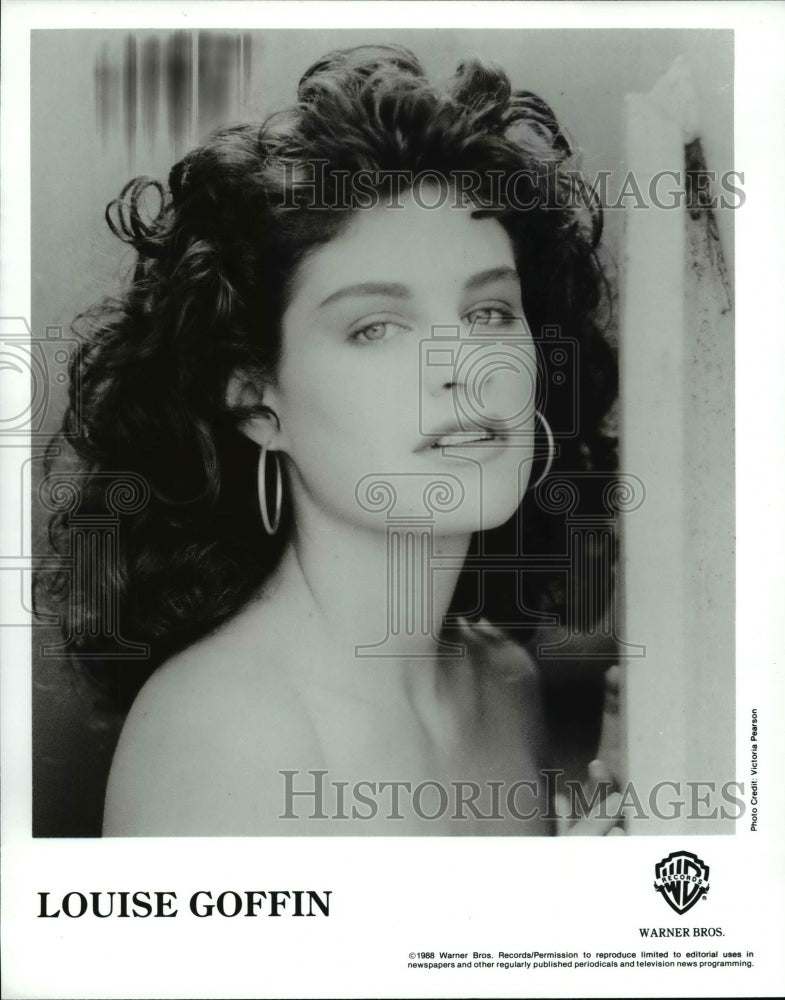 Press Photo Singer and songwriter Louise Goffin - cvp83295 - Historic Images