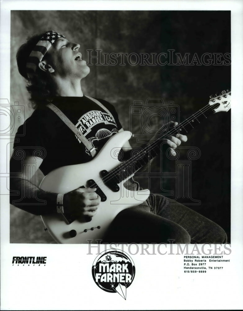 1990 Press Photo Mark Farner - cvp83302- Historic Images