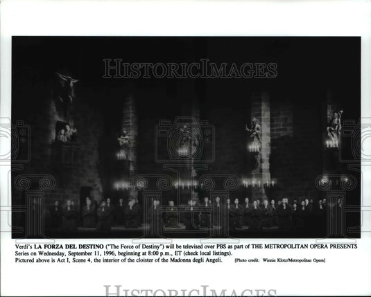 1996, Act I, Scene 4 of The Force of Destiny. - cvp83462 - Historic Images