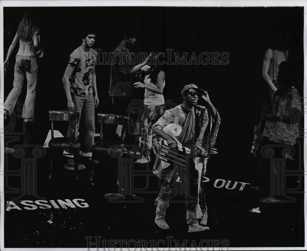 1971 Press Photo The cast of Hair. - cvp83481 - Historic Images