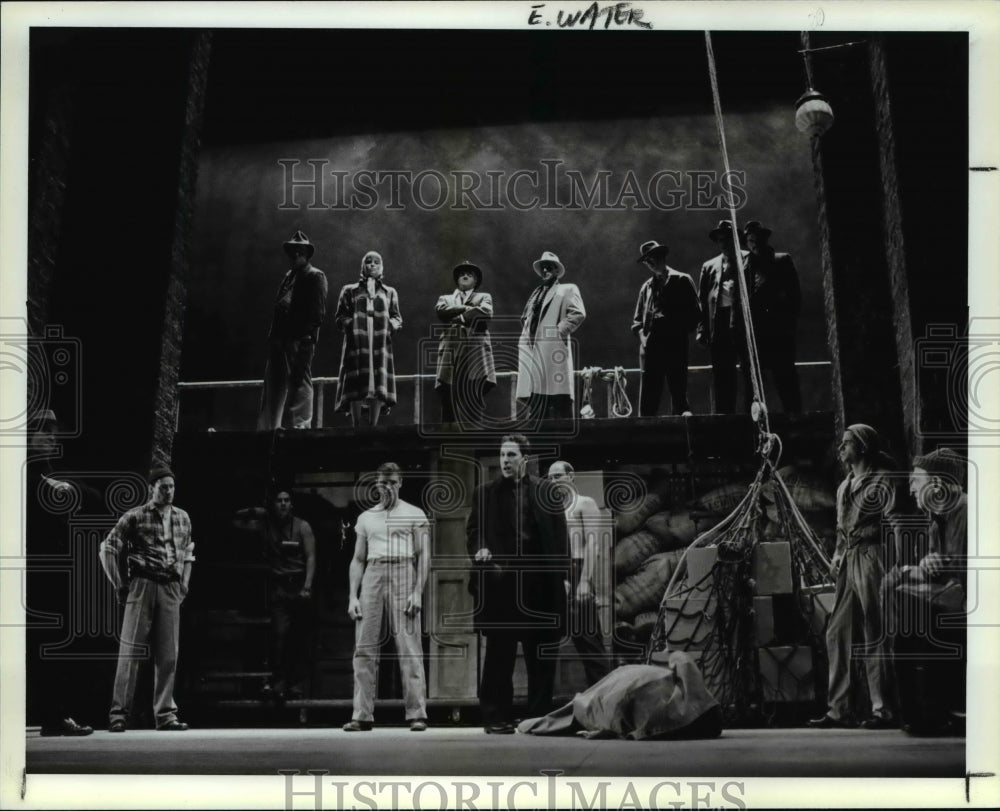 1988 The Cast Of On The Waterfront Cvp83591 Historic Images 1988 the cast of on the waterfront cvp83591 historic images