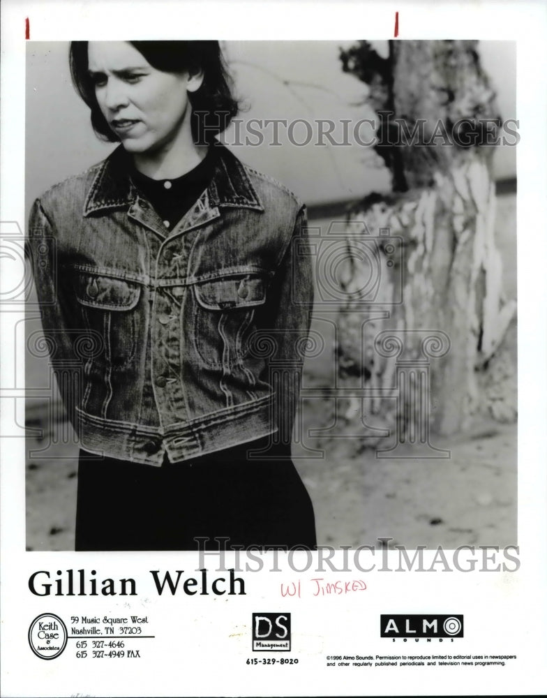 1996 Press Photo Gillian Welch - cvp83604 - Historic Images
