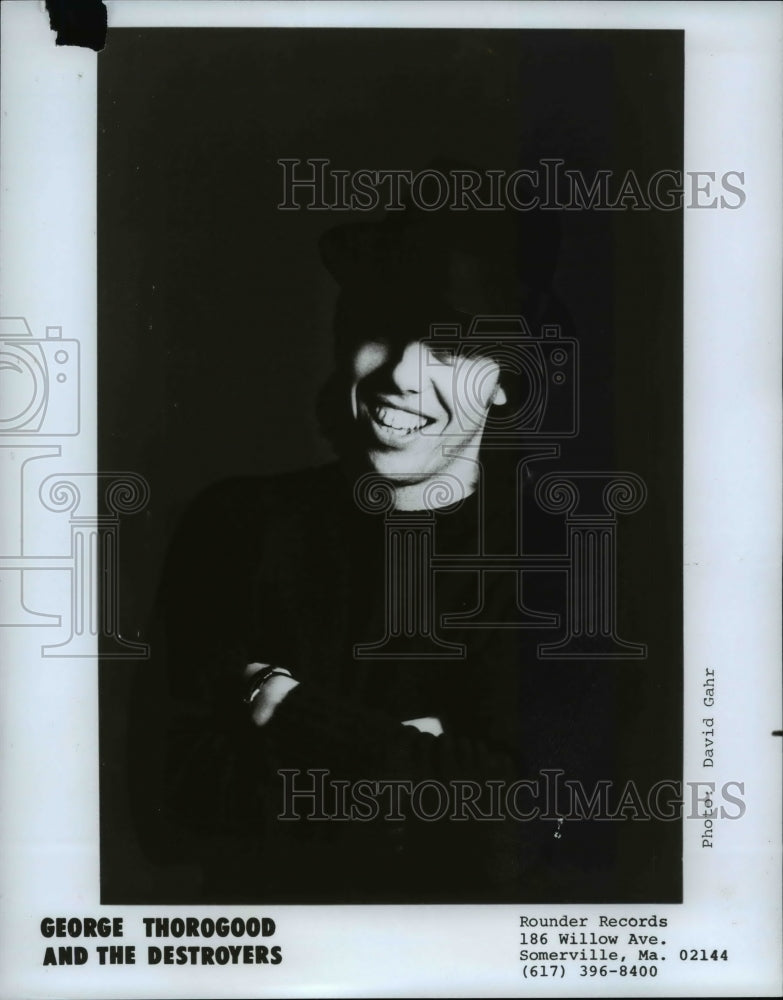 1979 Press Photo George Thorogood and the Destroyers - cvp83695 - Historic Images