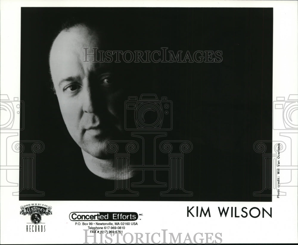 Press Photo Kim Wilson - Historic Images