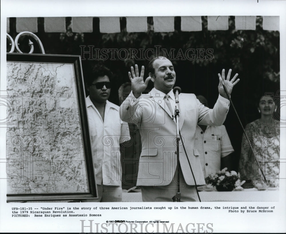1983, Rene Enriquez in Under Fire. - cvp83923 - Historic Images