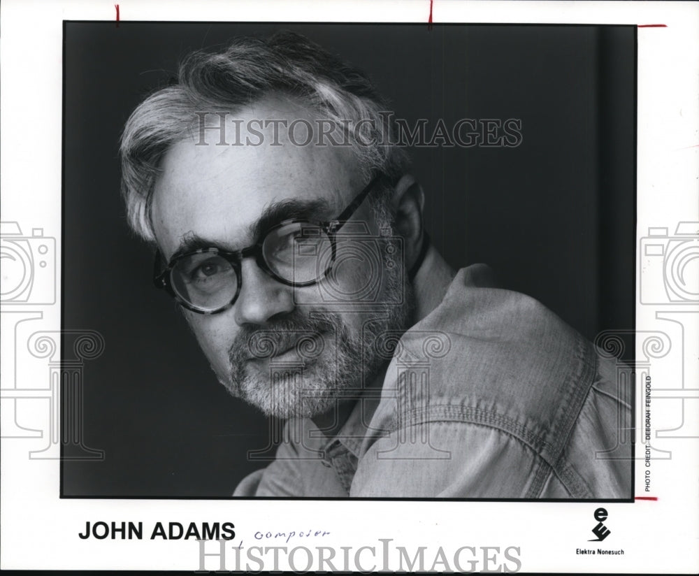 1994, John Adams, composer - cvp84004 - Historic Images