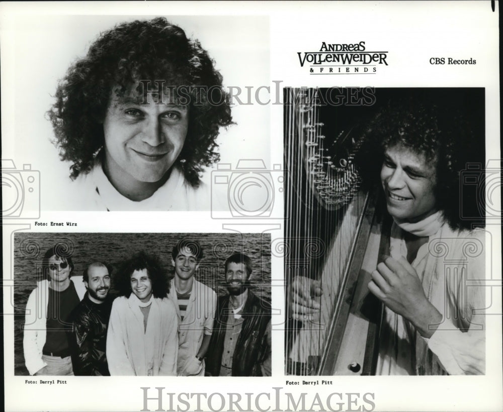 1995 Press Photo Andreas Vollenweider and Friends. - cvp84006 - Historic Images