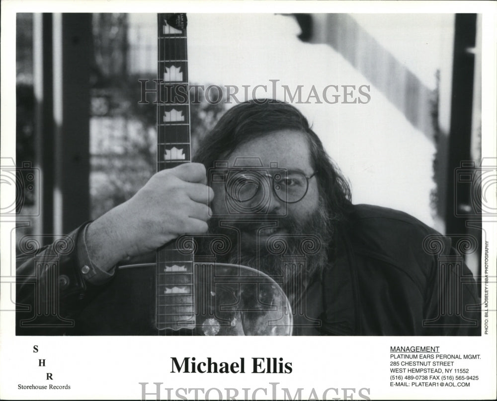 1997, Michael Ellis is a singer,songwriter of folk rock,pop music - Historic Images