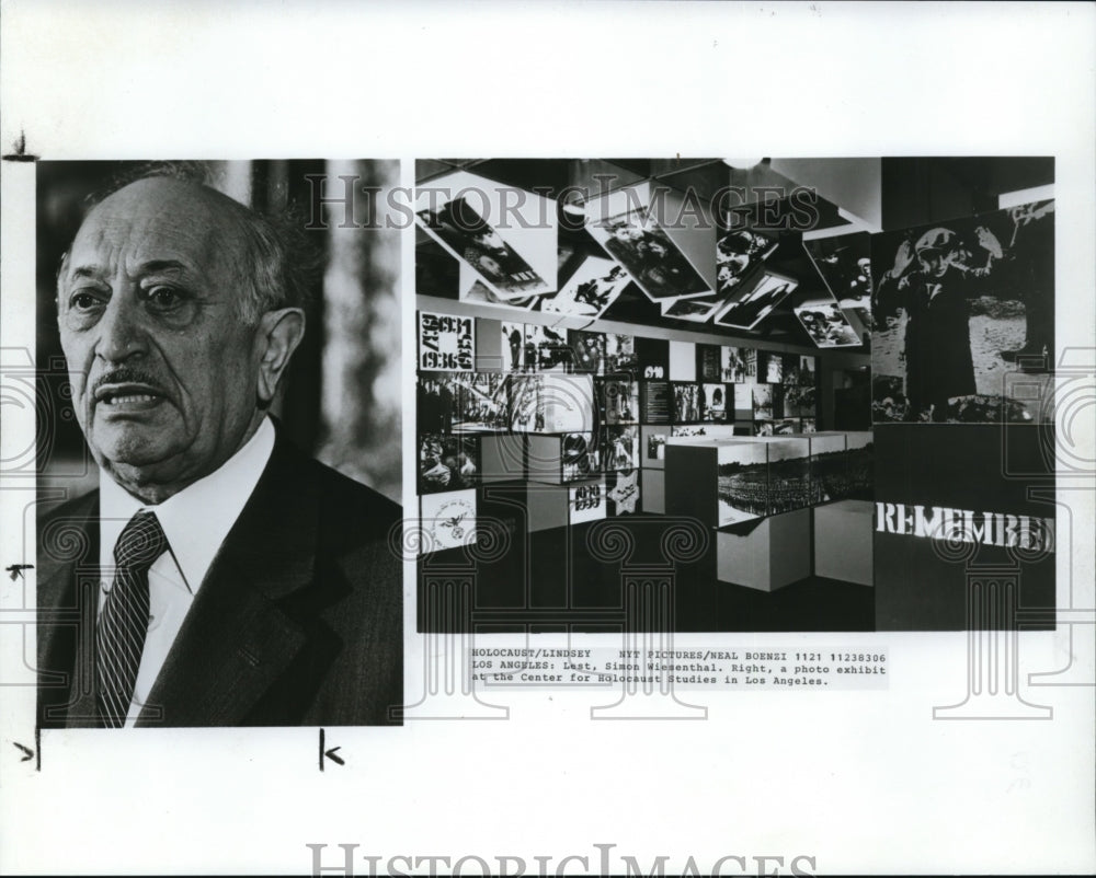 1990, A photo exhibit at the Center for Holocaust Studies - cvp84049 - Historic Images