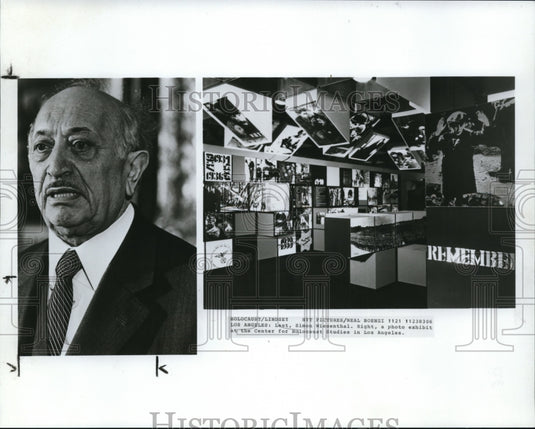 1990, A photo exhibit at the Center for Holocaust Studies - cvp84049 - Historic Images